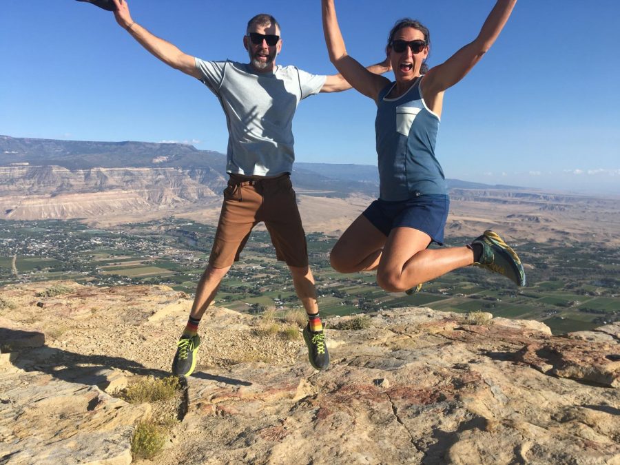 Pictured above, former SHS teacher Nick Griffin and his wife Kimberly Griffin leap for joy atop a mesa. Nick left SHS with plans to teach at a school in Bolivia before Covid-19 hit and interrupted his plans. 